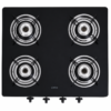 Elica 594 CT VETRO Silver Cooktop